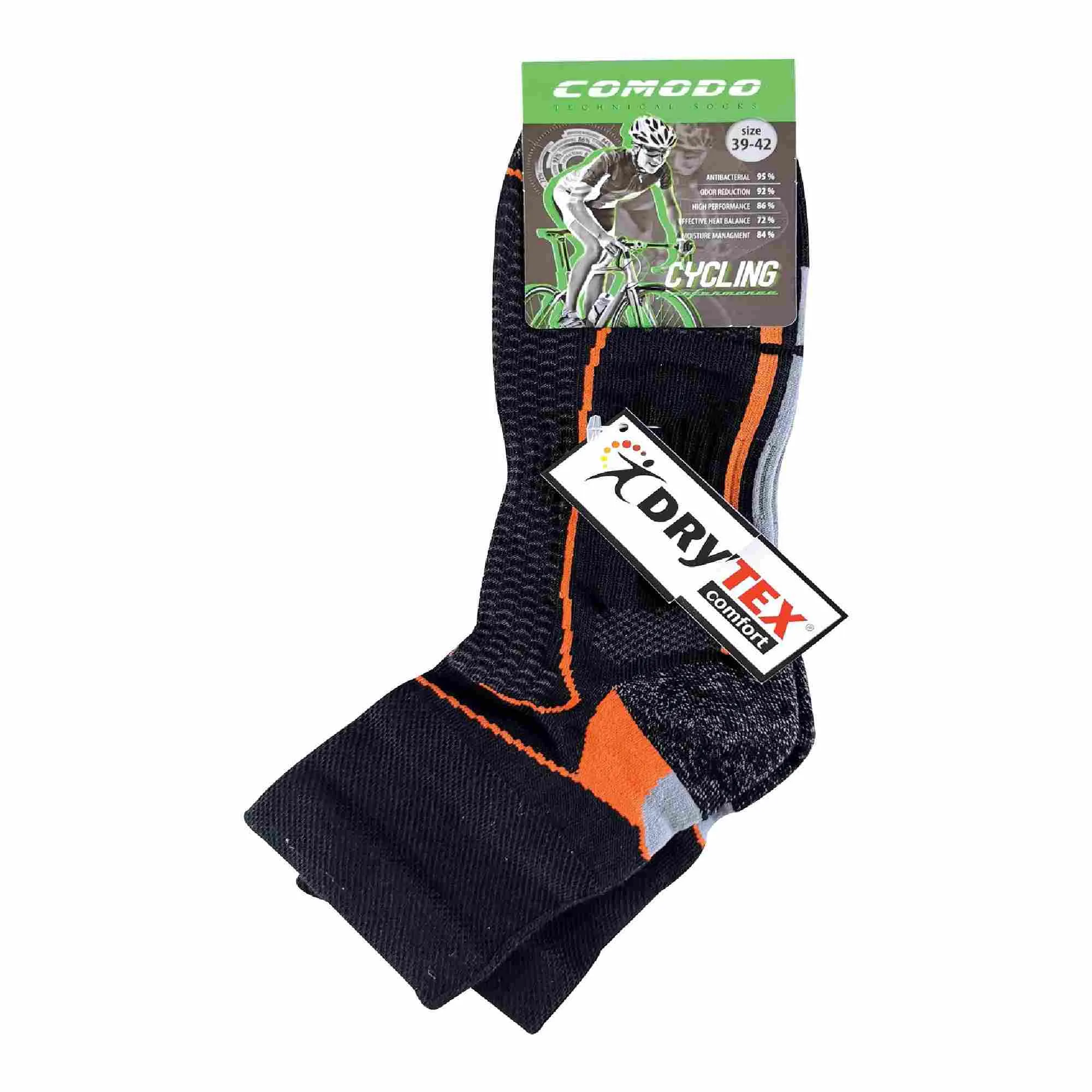 1 Pack High Vis Neon Low Cut Cycling Socks