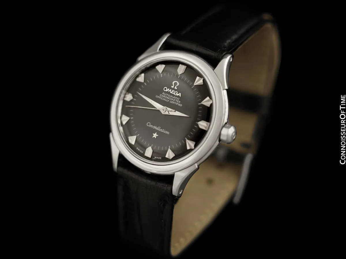 1960 Omega Vintage Mens Deluxe Dial Constellation, Automatic - Stainless Steel