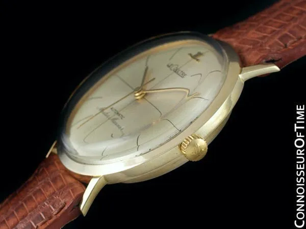 1965 Jaeger-LeCoultre Vintage Mens Master Mariner Automatic Watch - 14K Gold