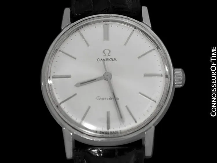 1968 Omega Geneve (Seamaster 600) Vintage Mens Handwound Watch - Stainless Steel