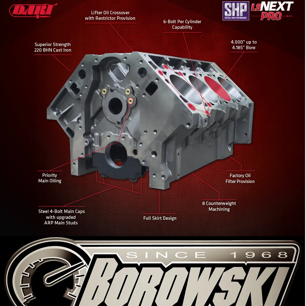 2,000 hp Single Turbo, Hydraulic Roller LS Engine with FuelTech EMS