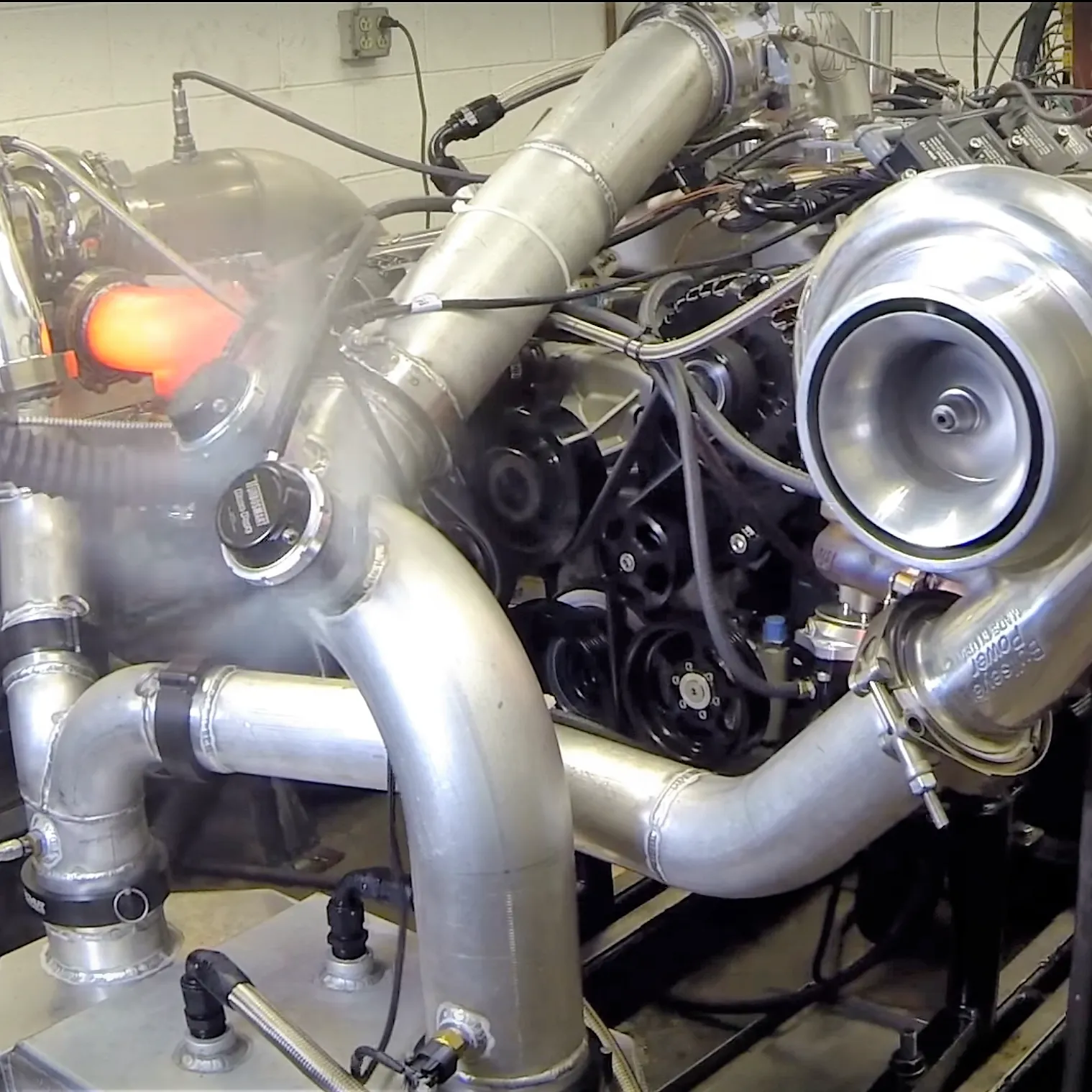 2,000 hp Twin-Turbo, Hydraulic Roller LS Engine - Complete