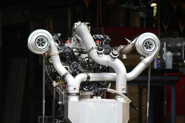 2,000 hp Twin-Turbo, Hydraulic Roller LS Engine - Complete