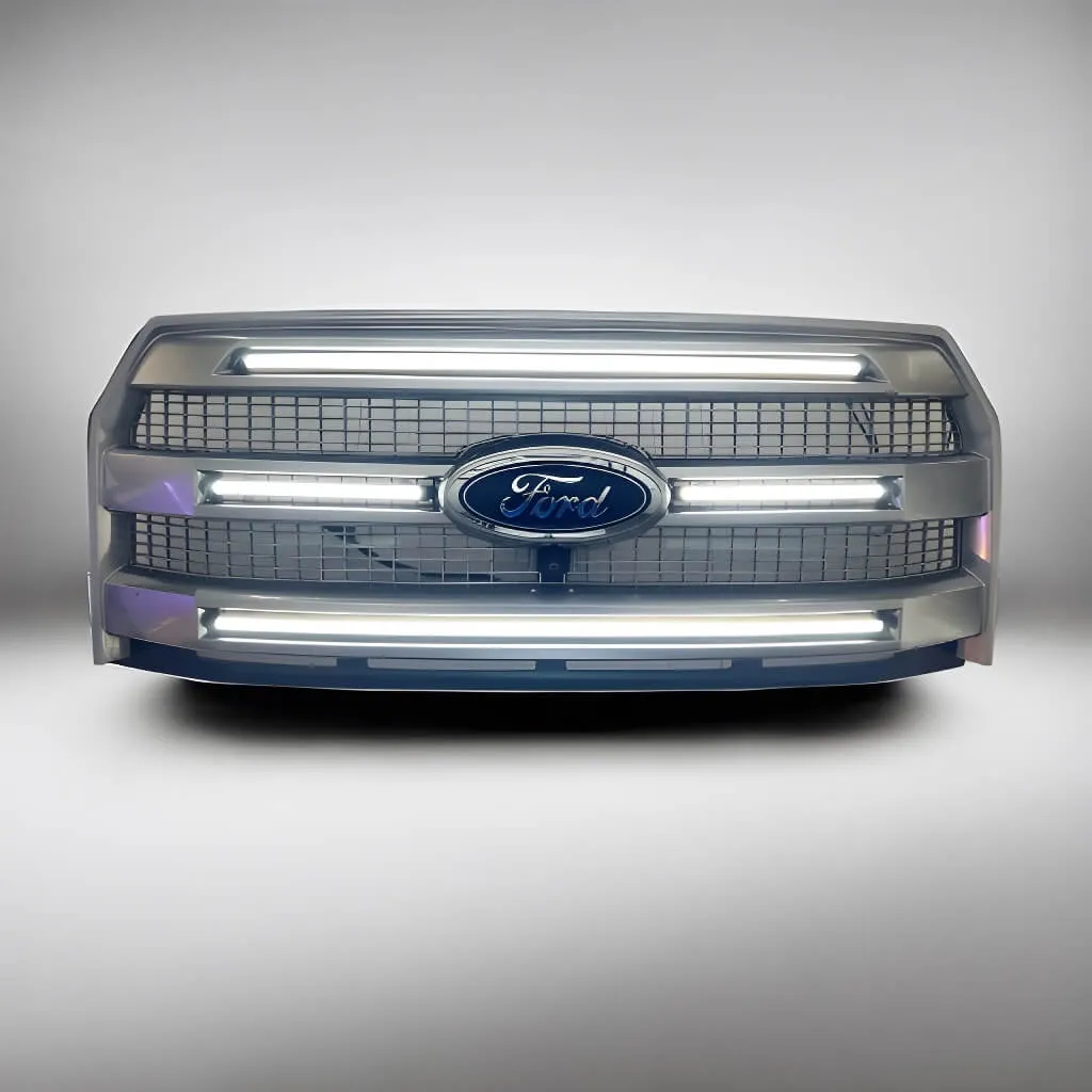 2015 - 2017 F150 LED Ghost Grill Lights | Platinum