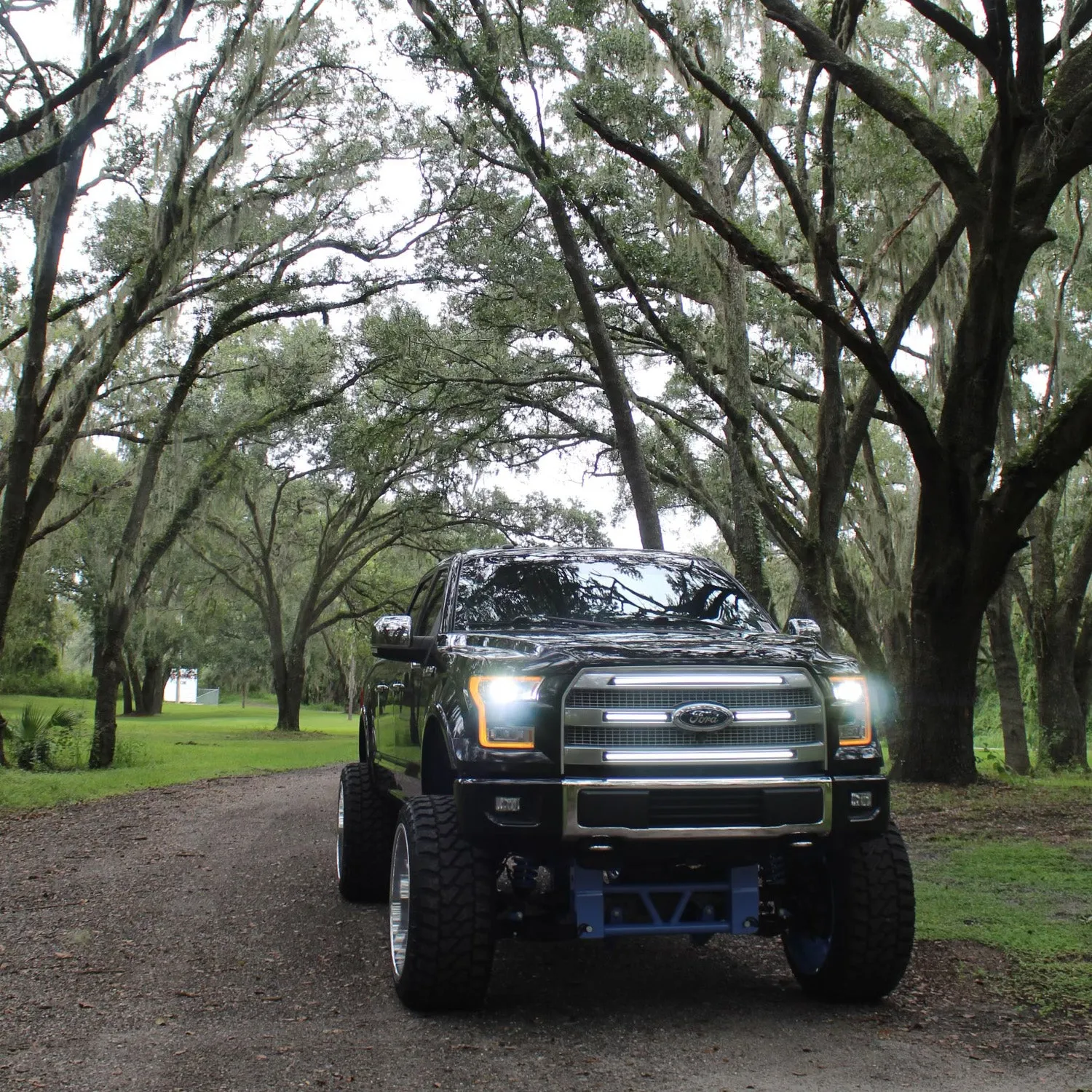 2015 - 2017 F150 LED Ghost Grill Lights | Platinum