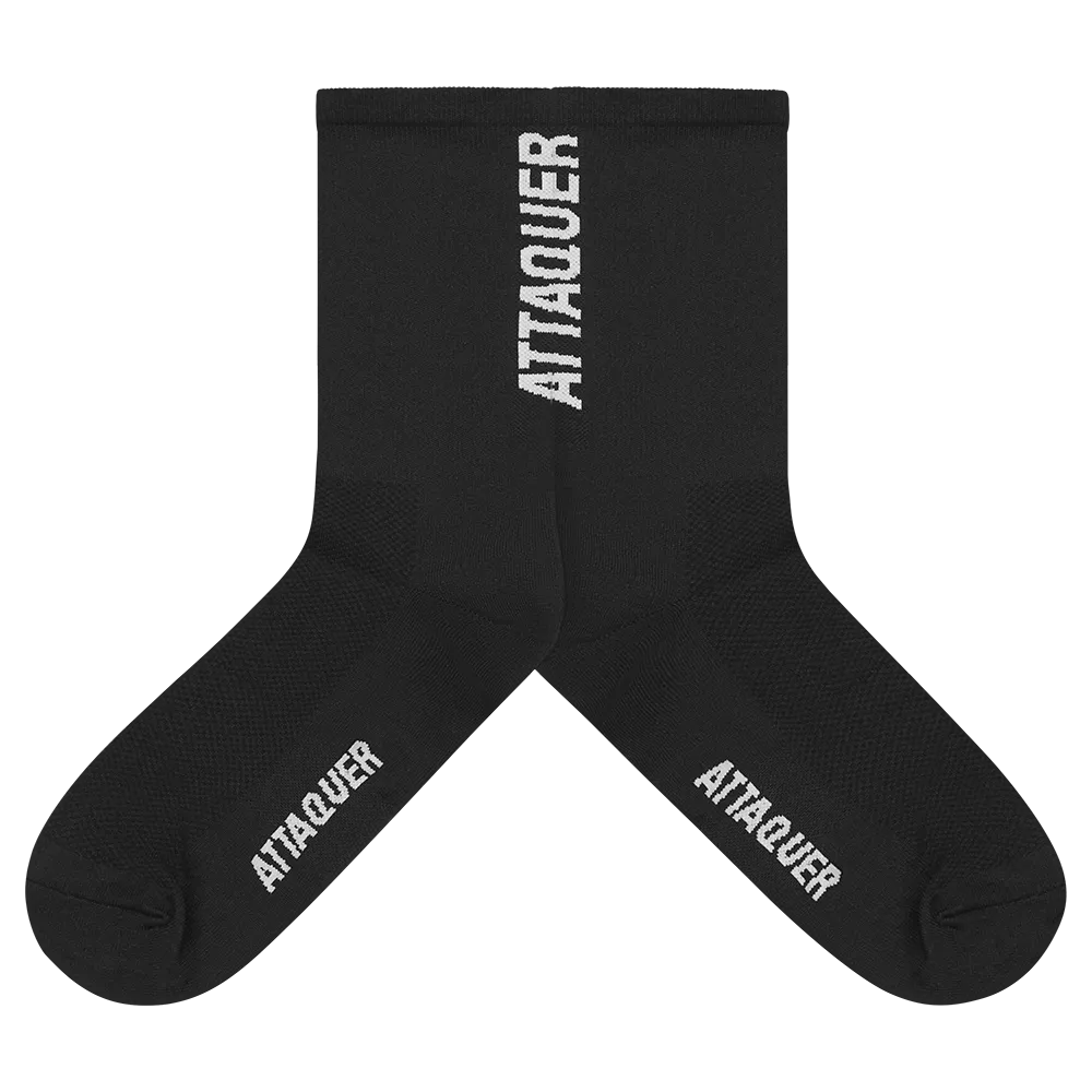 2021 Socks Vertical Logo Black