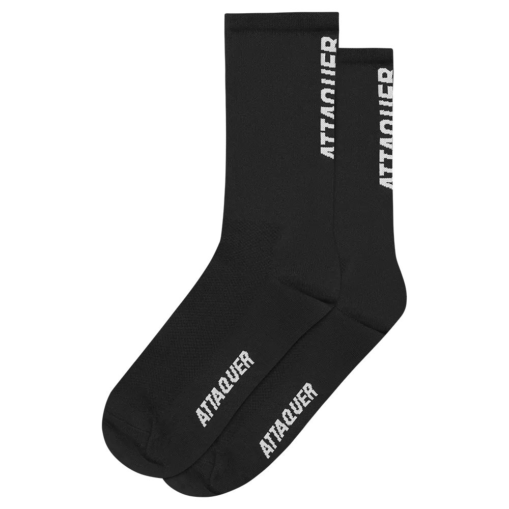 2021 Socks Vertical Logo Black
