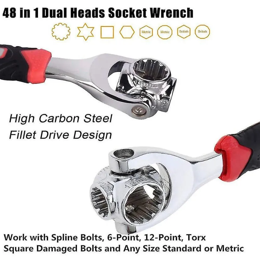 48 in 1 Multifunctional Socket Wrench