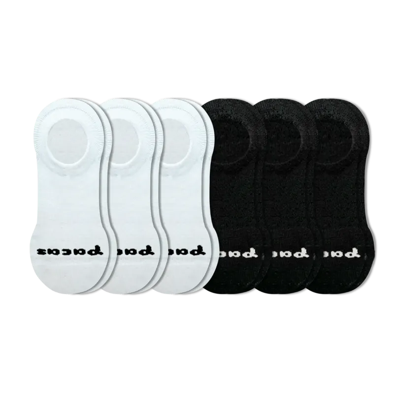6 Pack - Women's No Show Socks