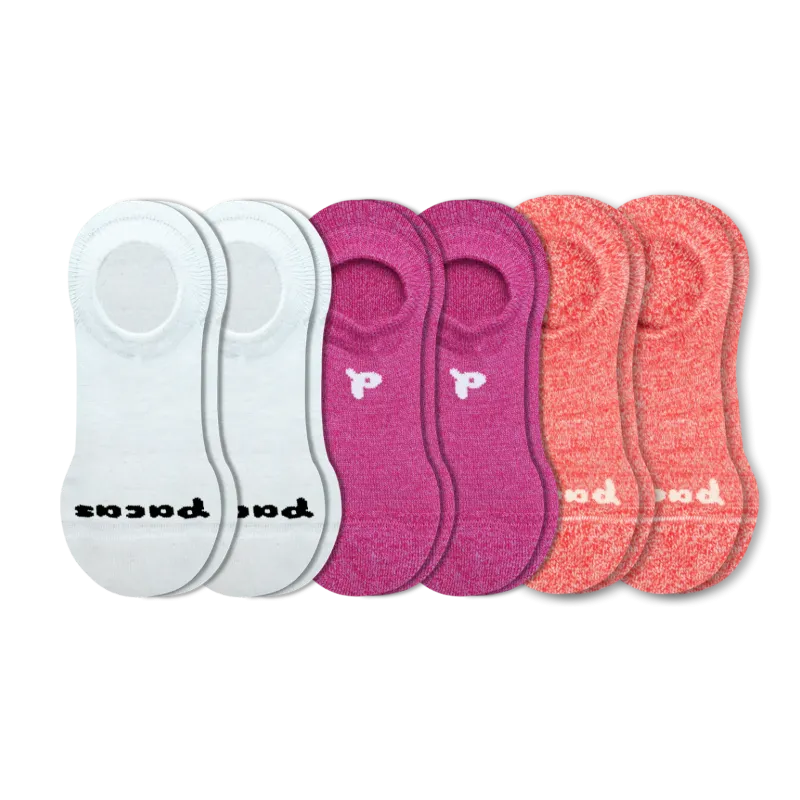 6 Pack - Women's No Show Socks