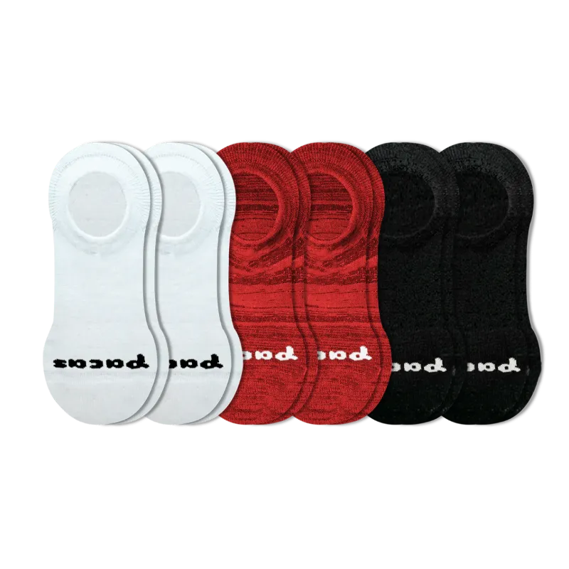 6 Pack - Women's No Show Socks
