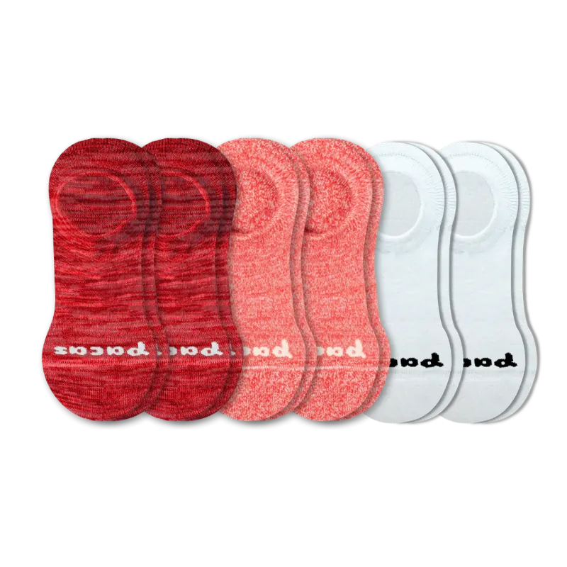6 Pack - Women's No Show Socks