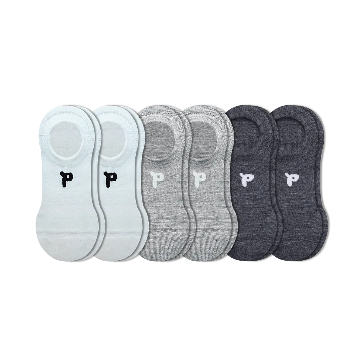 6 Pack - Women's No Show Socks