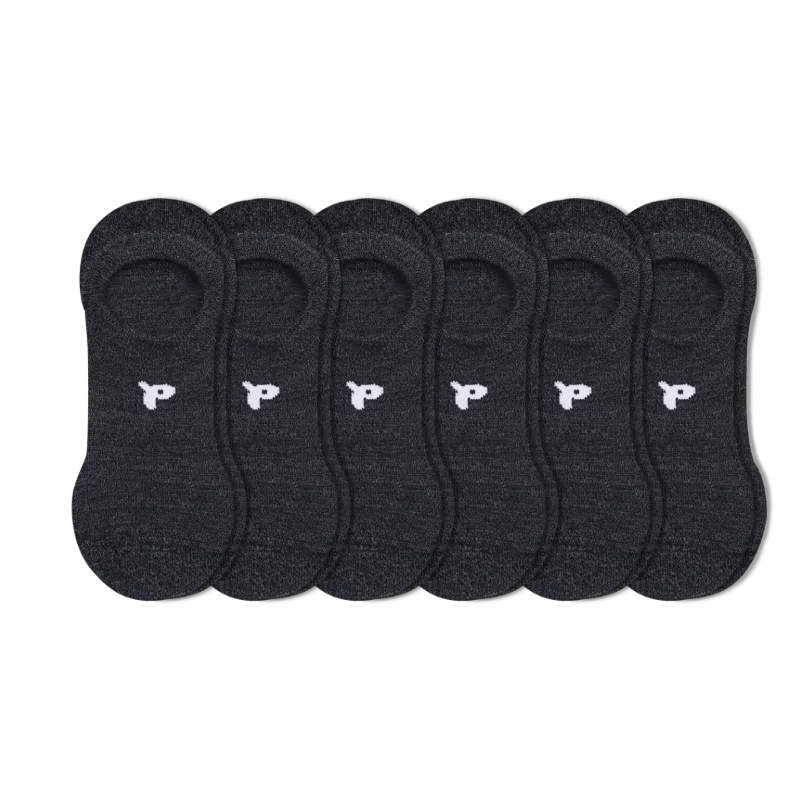 6 Pack - Women's No Show Socks
