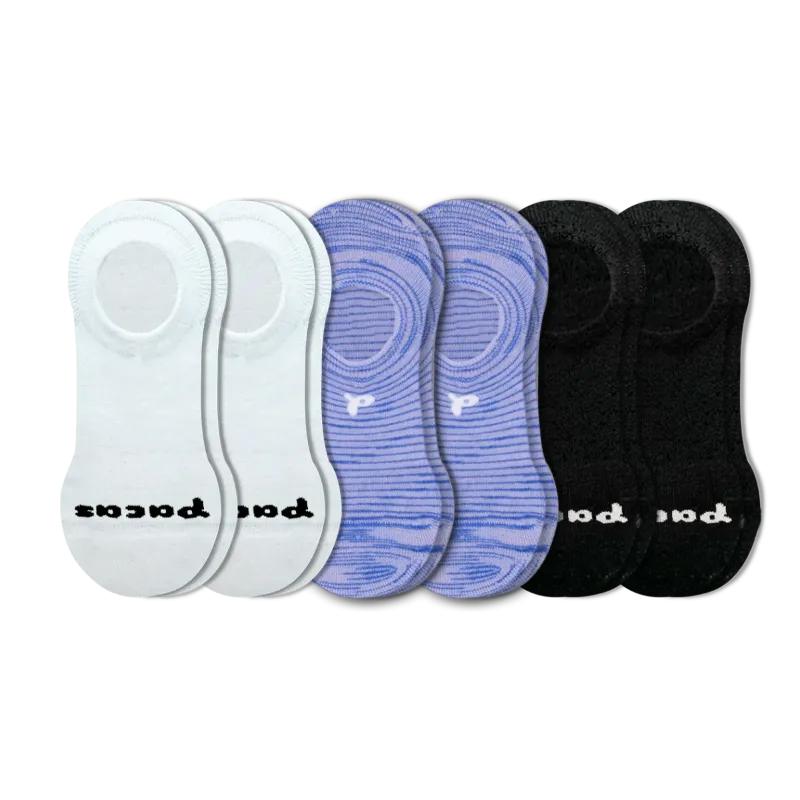 6 Pack - Women's No Show Socks