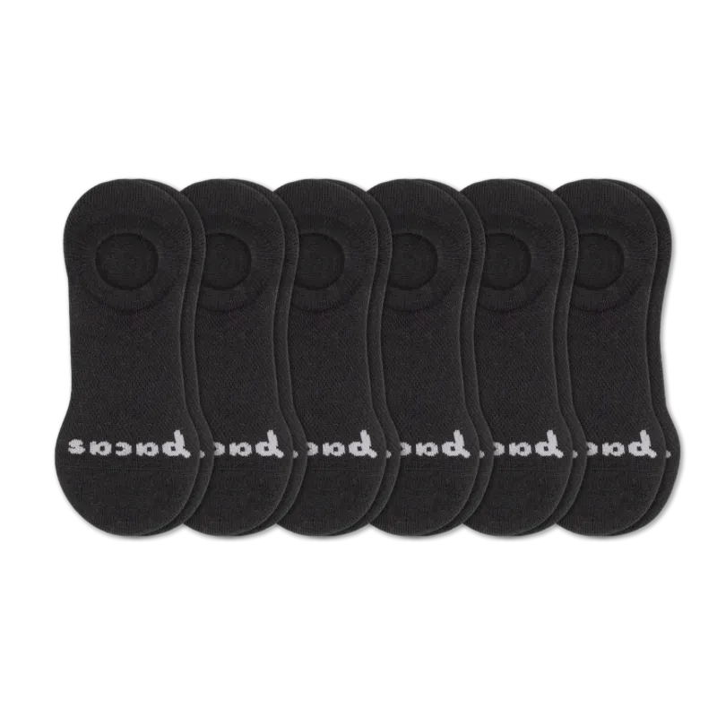 6 Pack - Women's No Show Socks