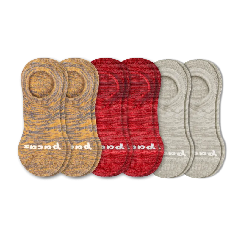 6 Pack - Women's No Show Socks