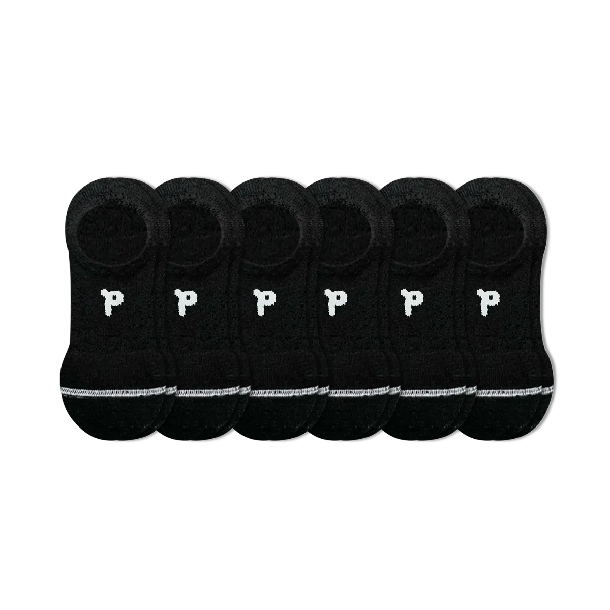 6 Pack - Women's No Show Socks
