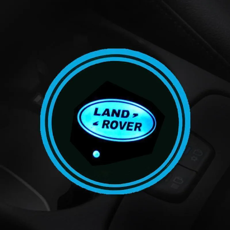 7 Colors Led Car Logo Cup