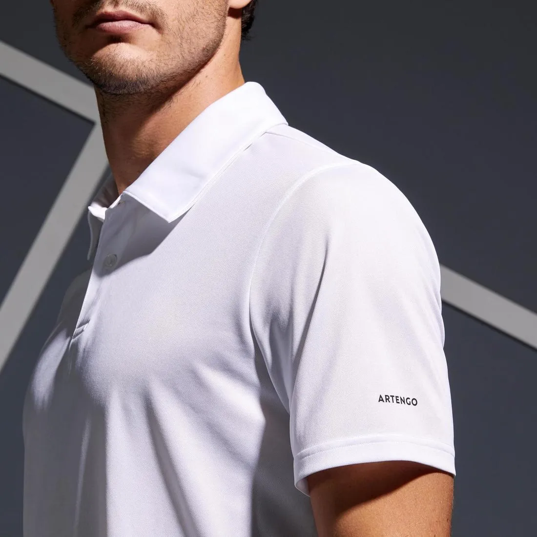 700 Tennis Badminton Padel Table Tennis Squash Polo Shirt