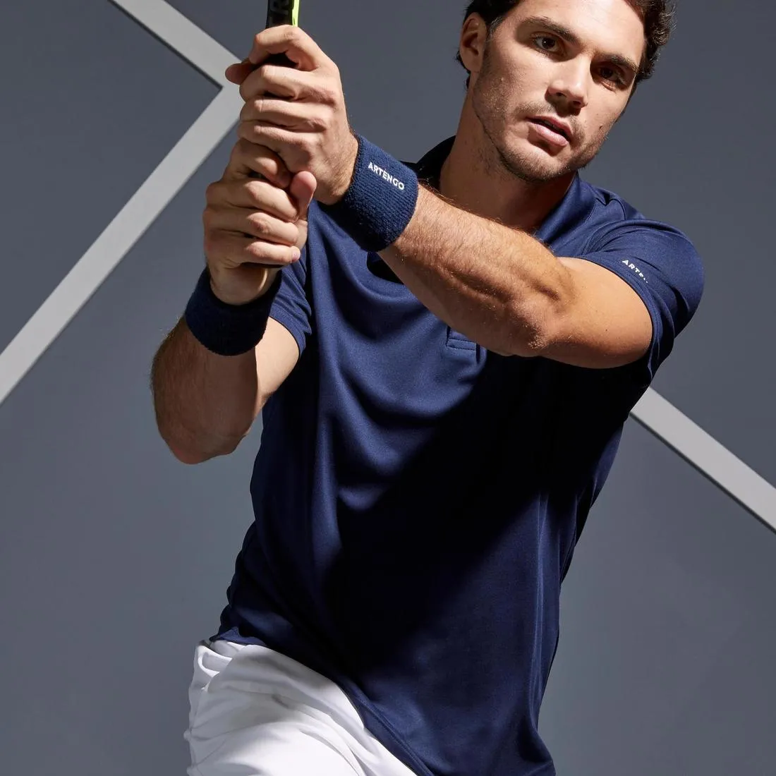 700 Tennis Badminton Padel Table Tennis Squash Polo Shirt