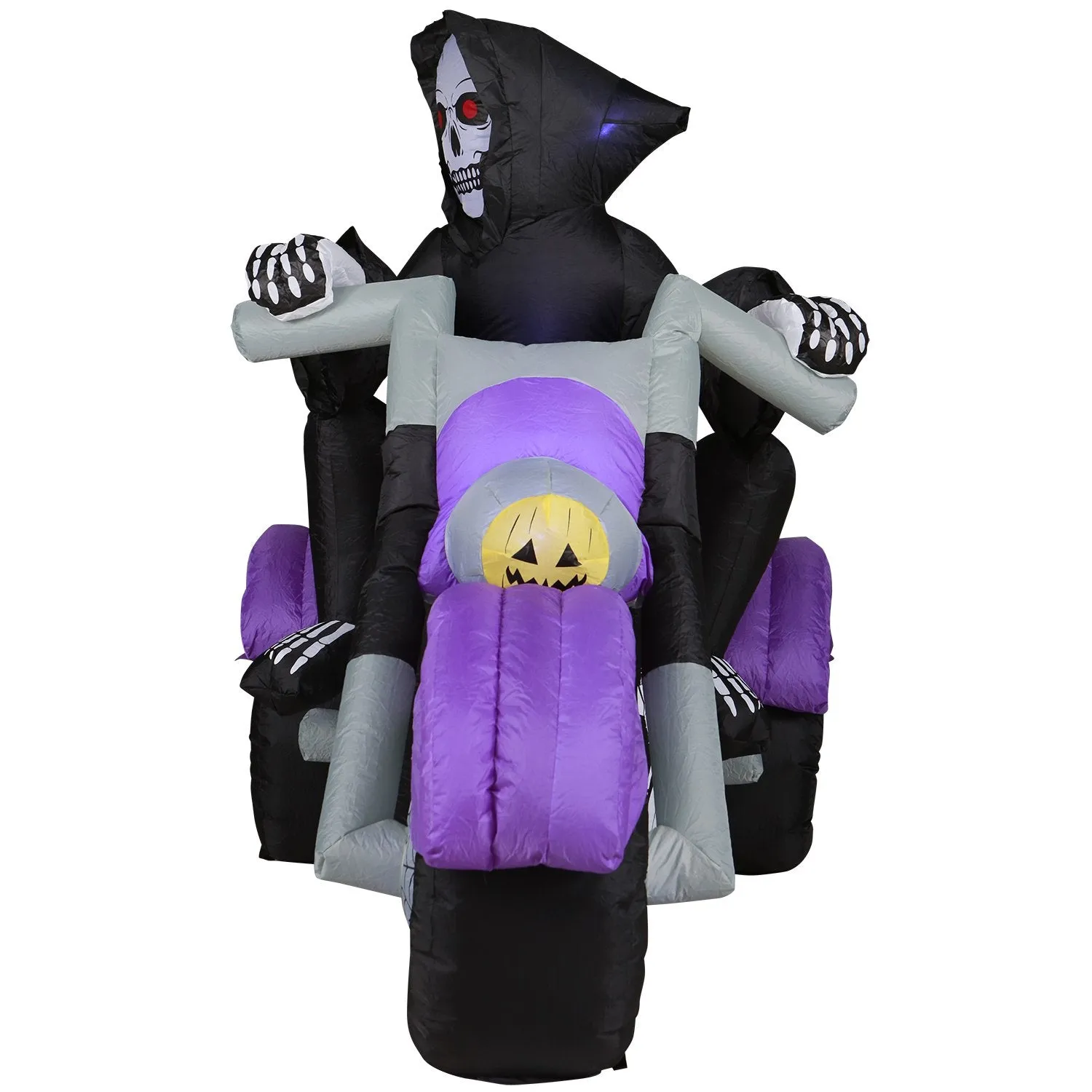 8 ft Long Reaper on Trike Chopper Halloween Inflatable