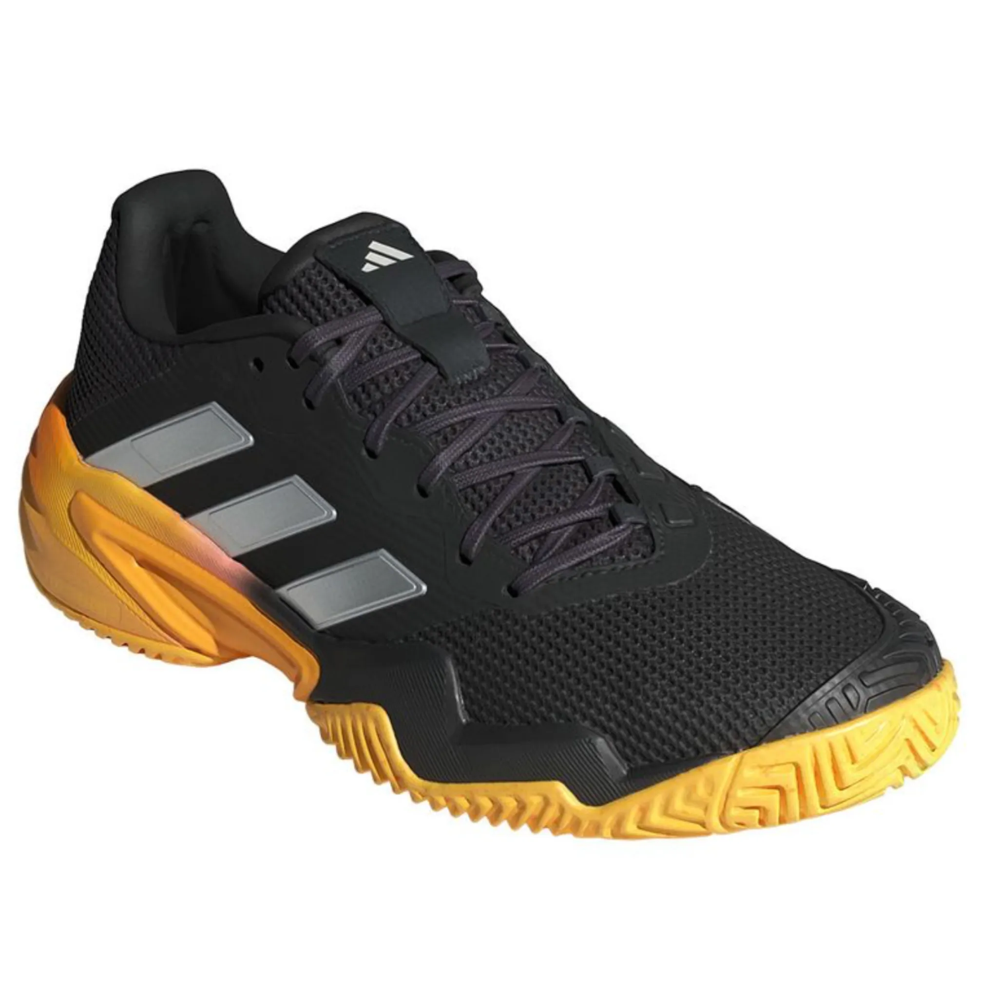 Adidas Men's BARRICADE 13 Black/Zero Met/Spark Orange