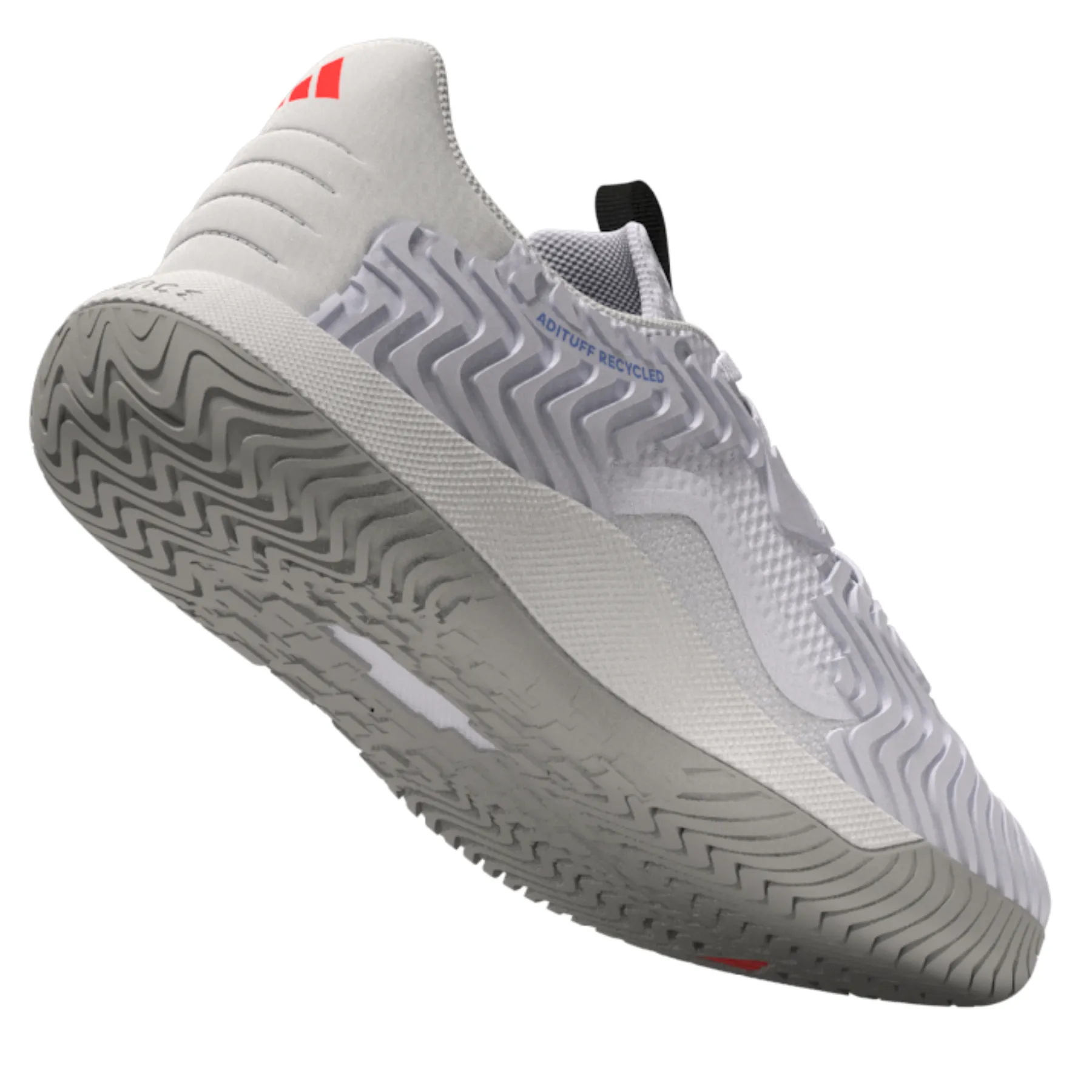 Adidas Performance Sole Match Control Ftw White/Core Black/Lucblu Men Tennis Shoes