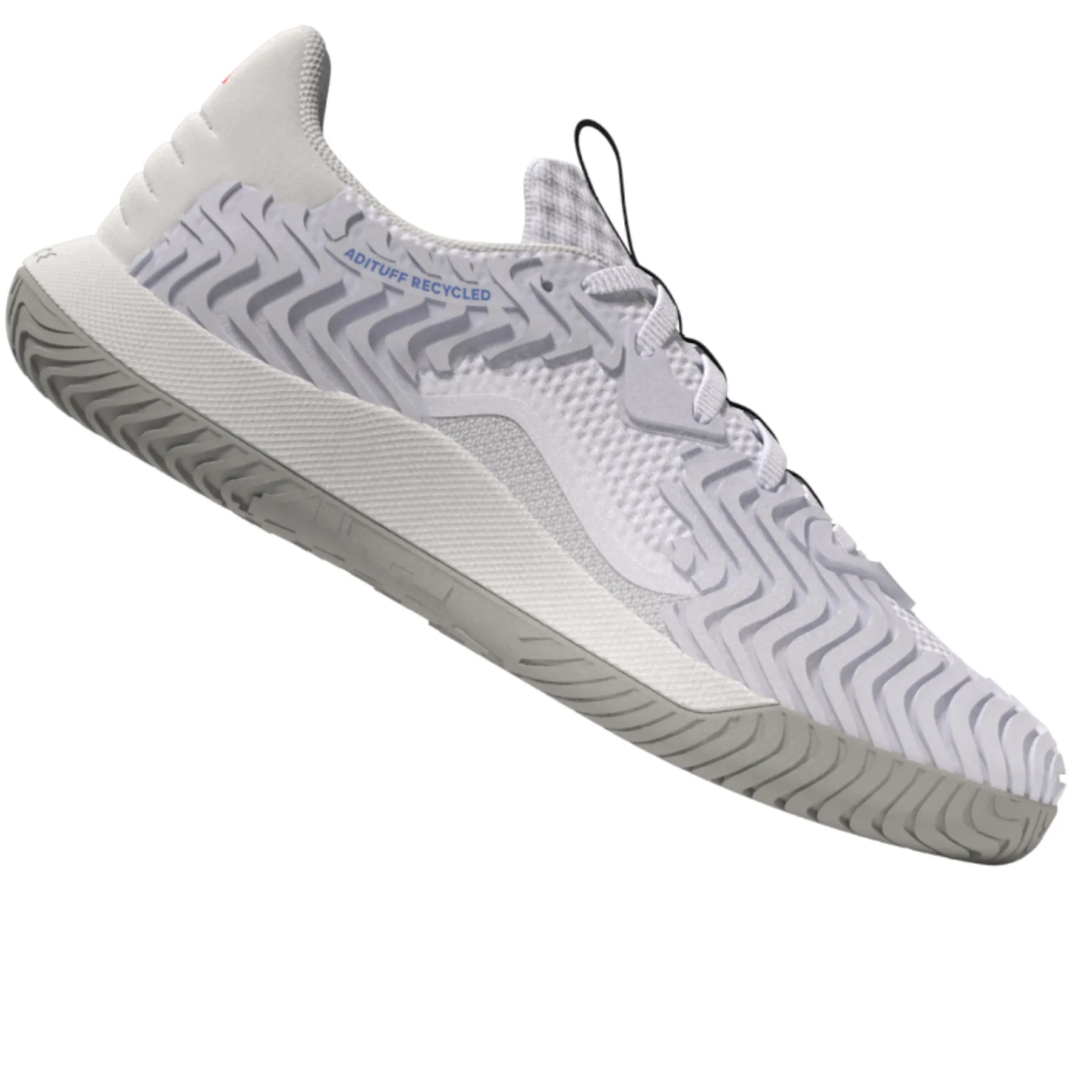 Adidas Performance Sole Match Control Ftw White/Core Black/Lucblu Men Tennis Shoes