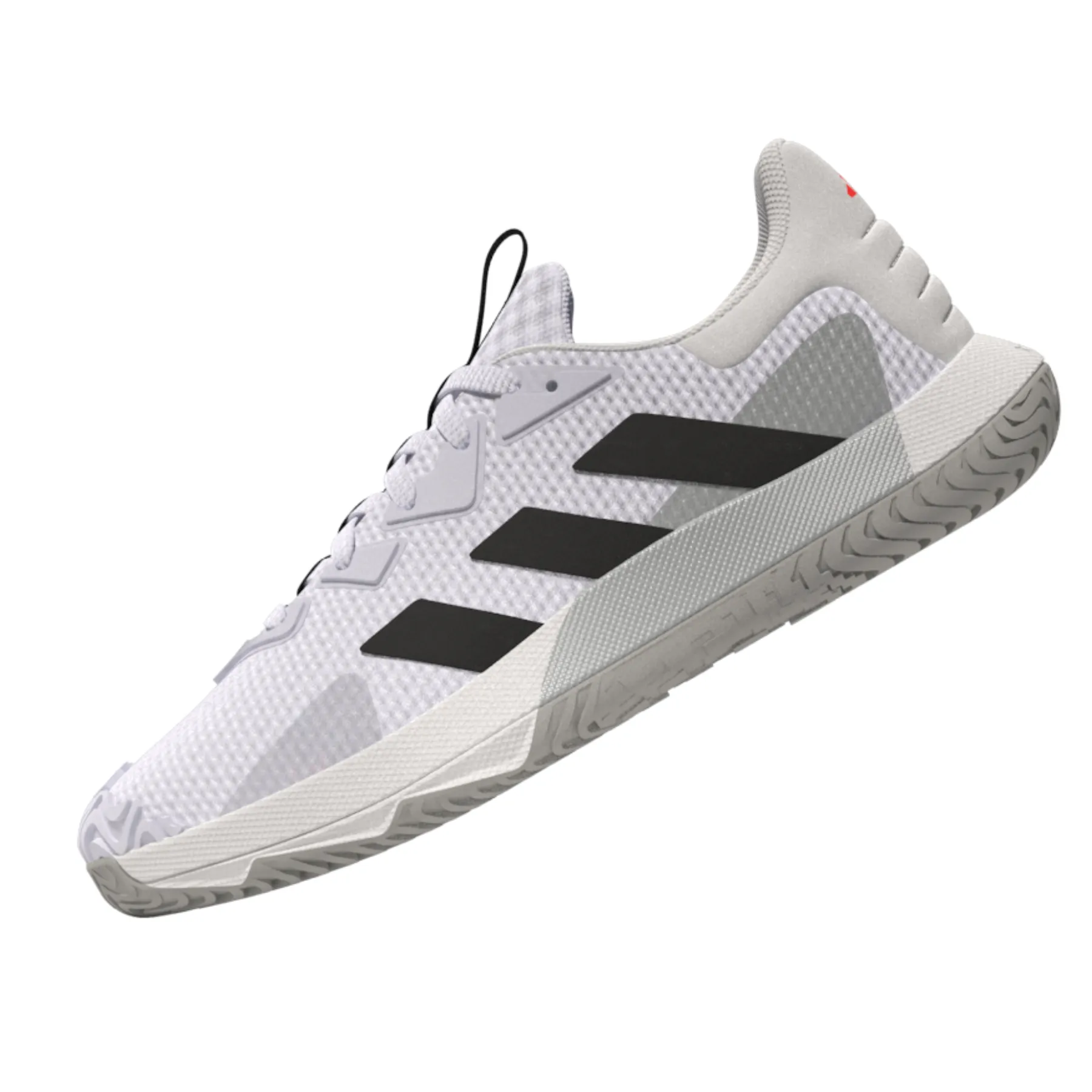 Adidas Performance Sole Match Control Ftw White/Core Black/Lucblu Men Tennis Shoes