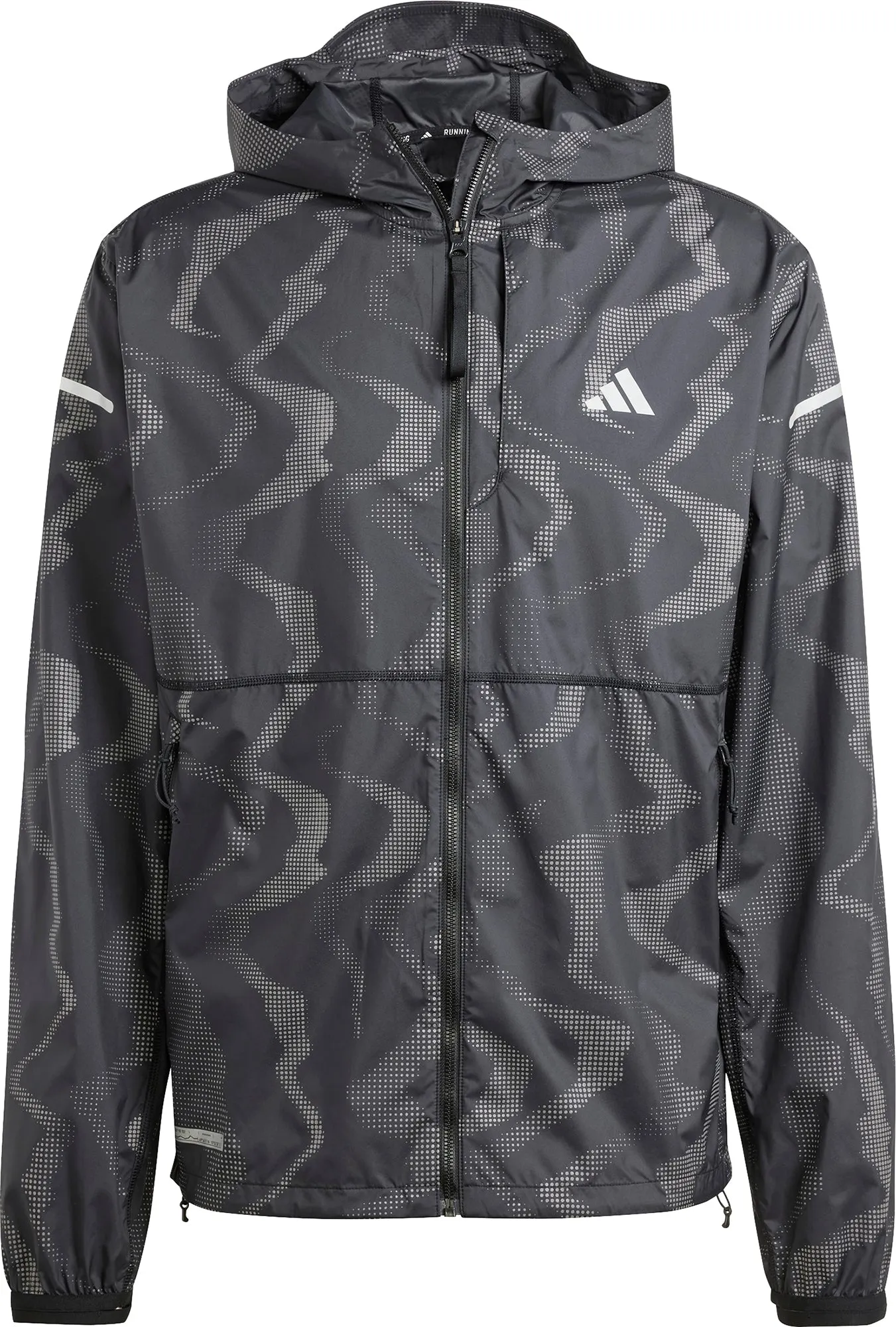 adidas Ultimate WIND.RDY Mens Running Jacket - Black