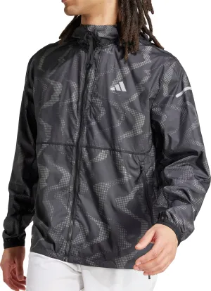 adidas Ultimate WIND.RDY Mens Running Jacket - Black