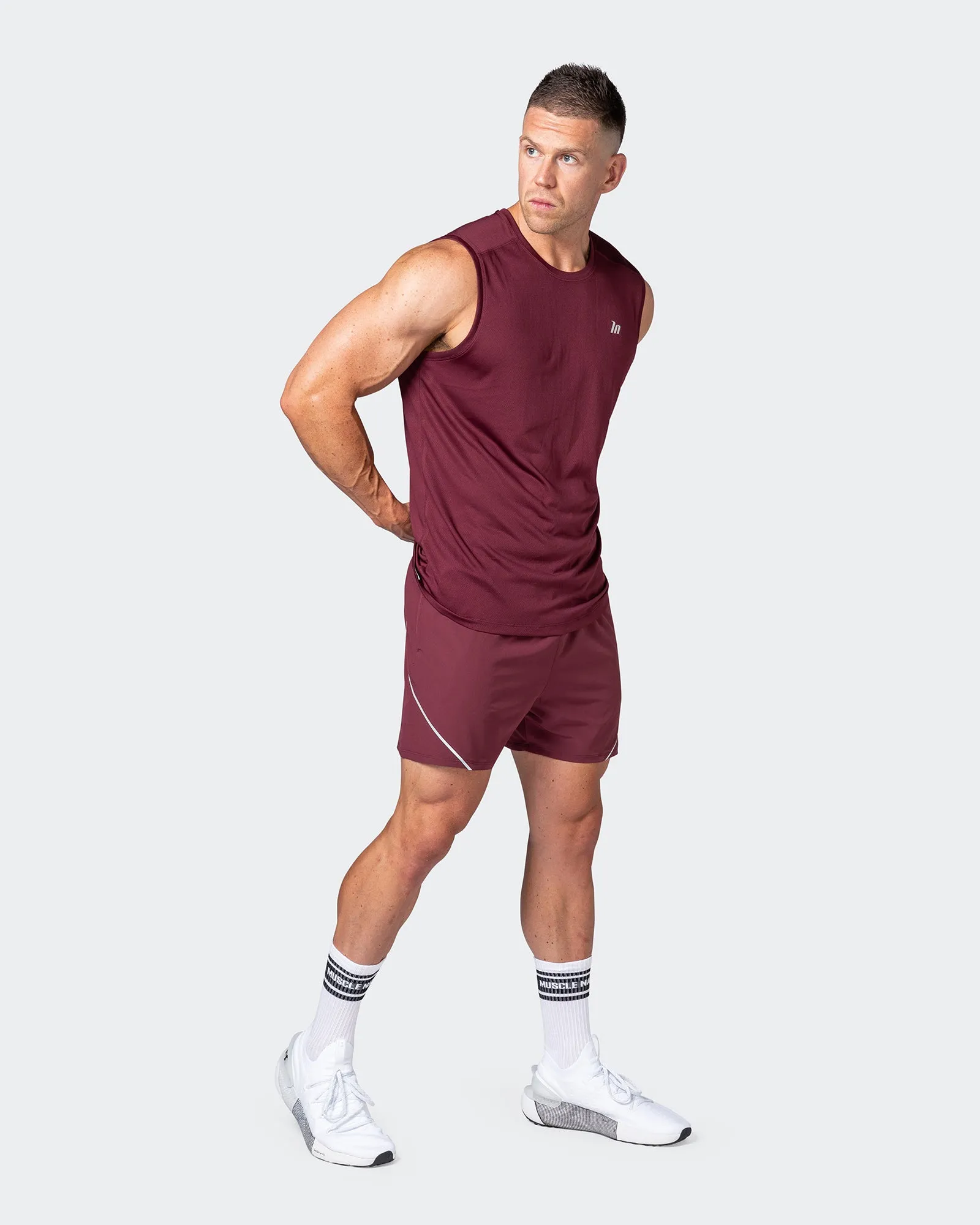 Advantage Training Shorts - Wine