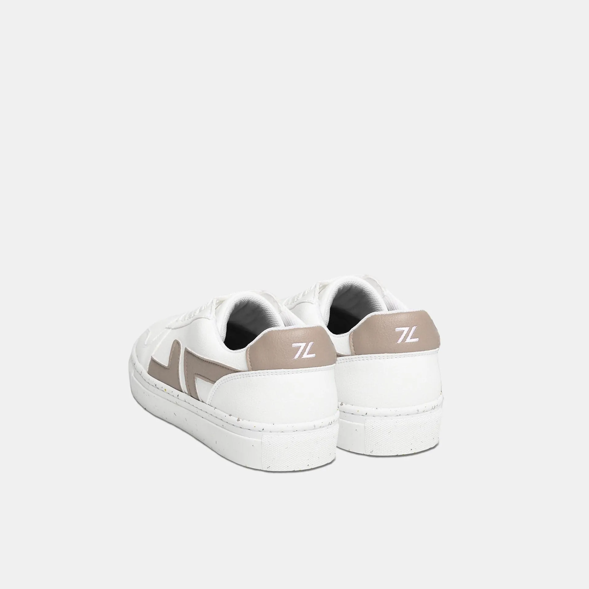Alpha Unisex Grape Leather Vegan Sneakers | Beige