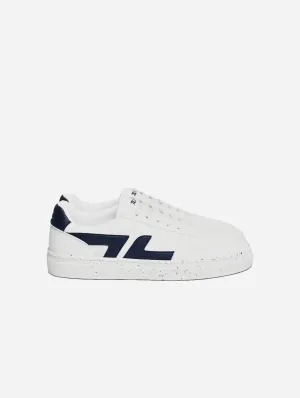 Alpha Unisex Grape Leather Vegan Sneakers | Navy Blue