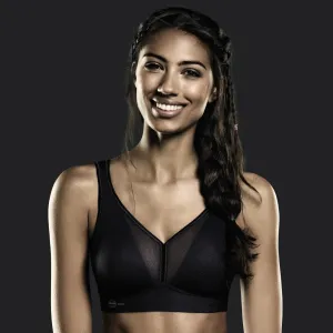 Anita - Air Control Deltapad Maximum Support Sports Bra Anthracite