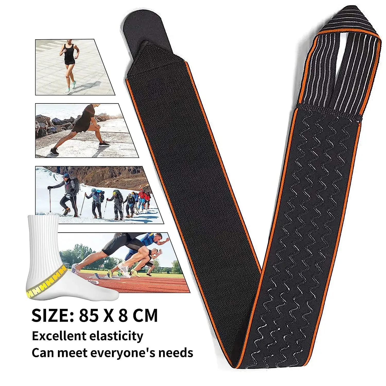 Ankle Support Brace, Adjustable Wrap Strap for Protection