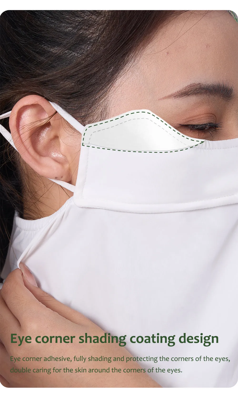 Antibacterial Sun Protection Face Mask