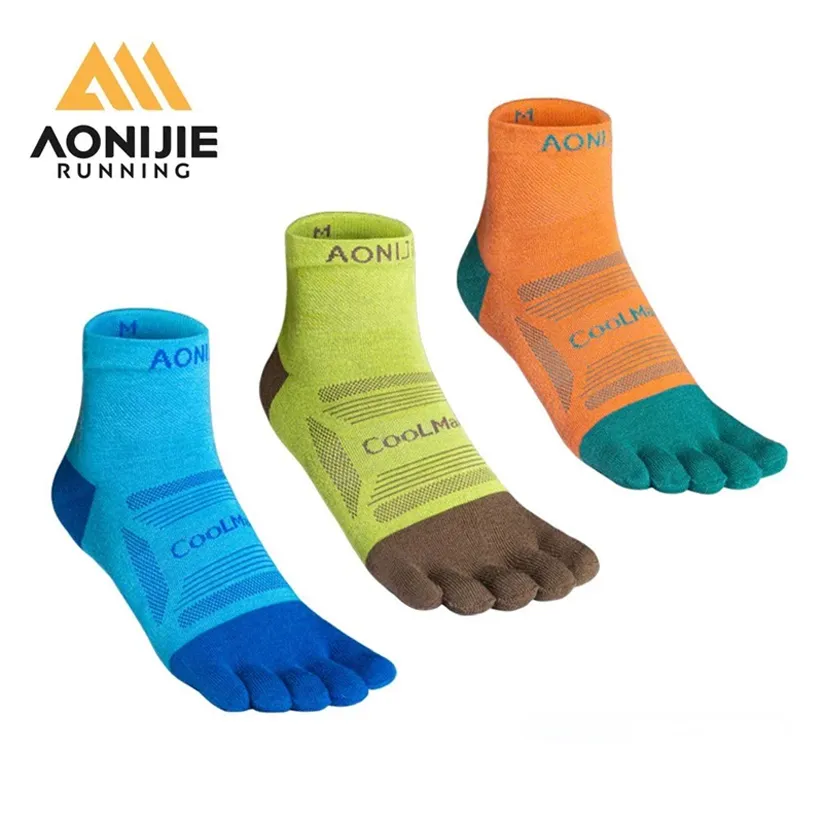 Aonijie Five Finger Socks (3prs/set) (E4839)