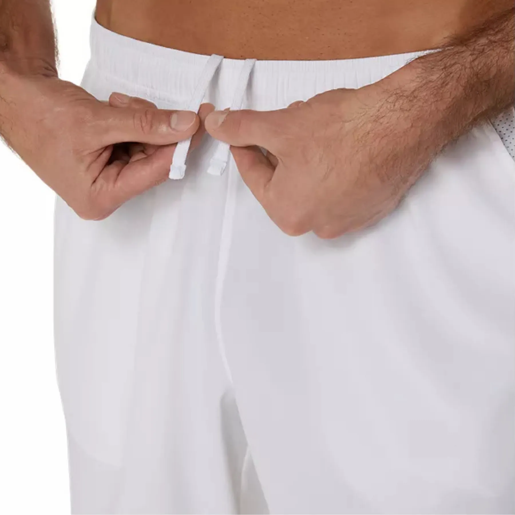Asics Court 7in Mens Tennis Short - Brilliant White