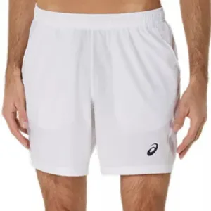 Asics Court 7in Mens Tennis Short - Brilliant White