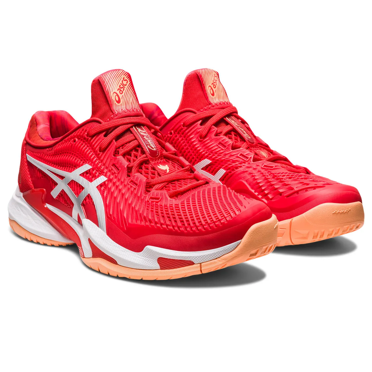 Asics Court FF 3 Novak Men's Tennis Shoe (Red/White)