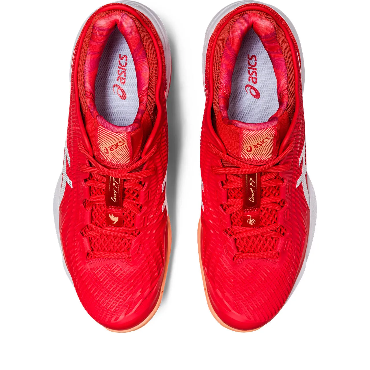 Asics Court FF 3 Novak Men's Tennis Shoe (Red/White)