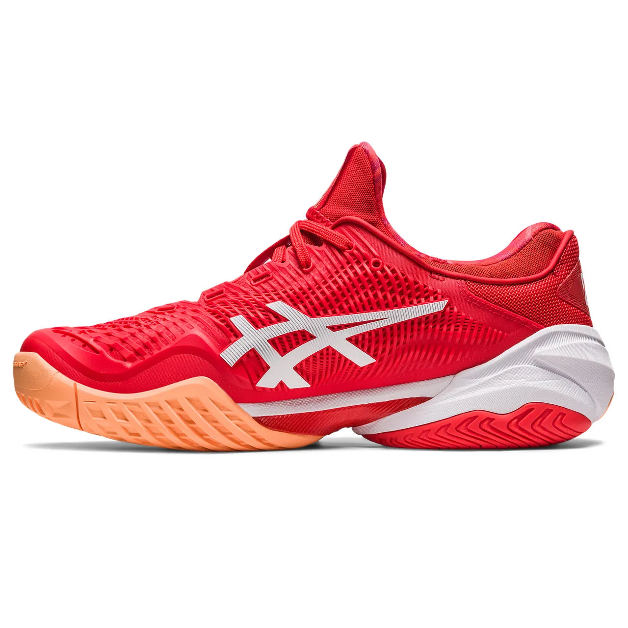 Asics Court FF 3 Novak Men's Tennis Shoe (Red/White)