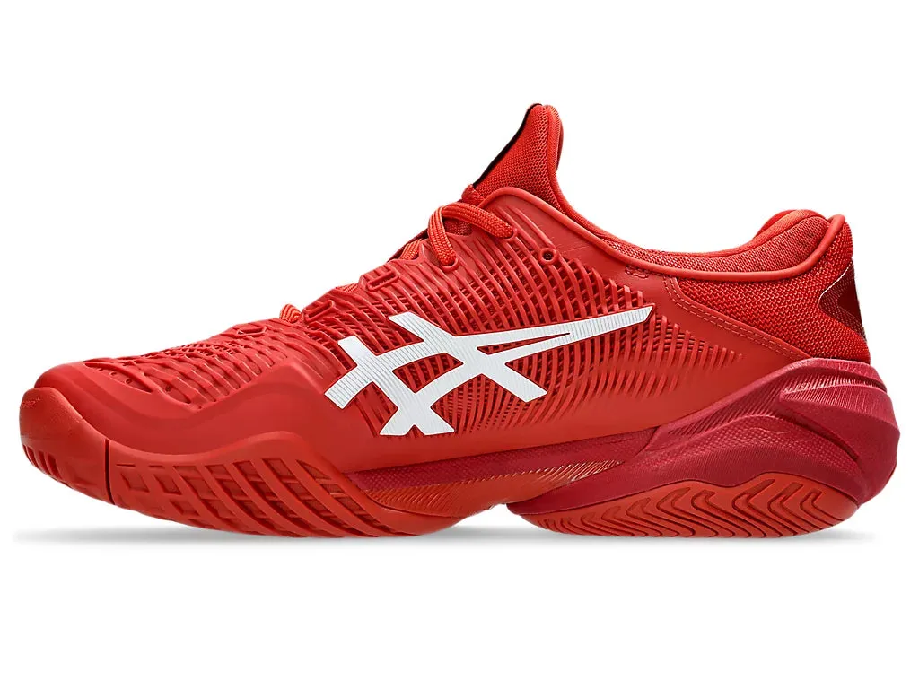 Asics Court FF 3 Novak Tennis Shoe | Rust/White