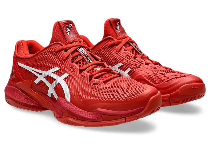 Asics Court FF 3 Novak Tennis Shoe | Rust/White