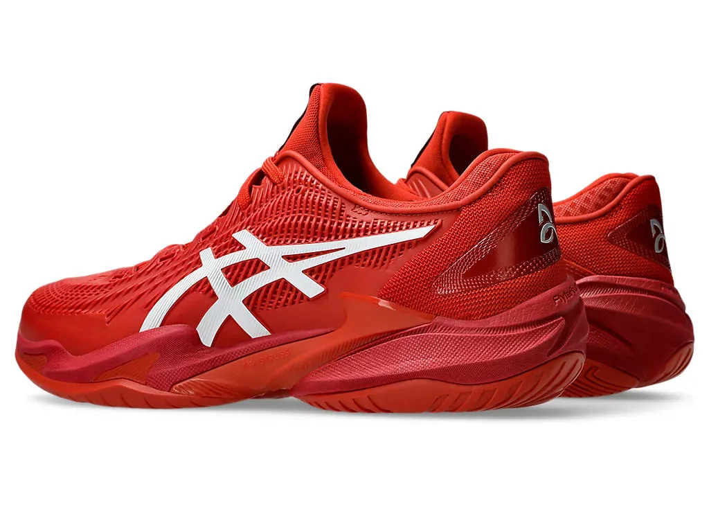 Asics Court FF 3 Novak Tennis Shoe | Rust/White