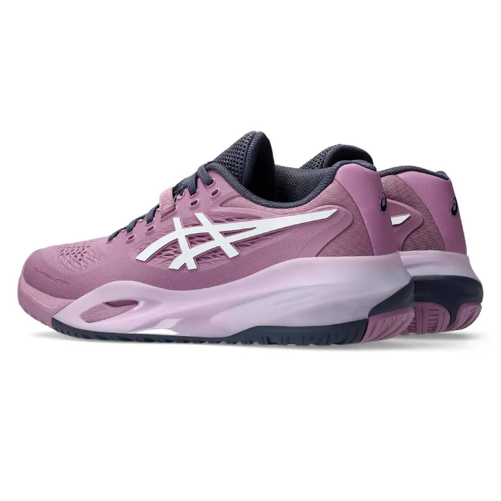 Asics Gel Resolution X Wide Women's Tennis Shoe (Ube Pink/White)