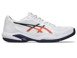 Asics Men's SOLUTION SWIFT FF 2 Tennis Shoes in White/Nova Orange