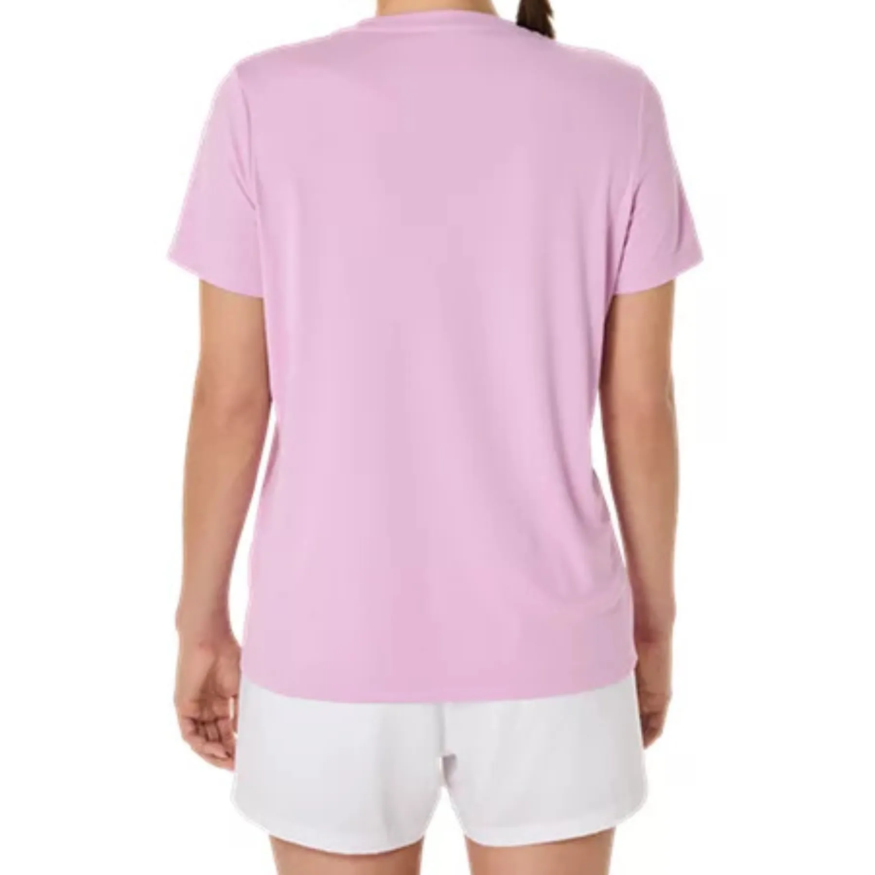 Asics Women Court Tennis Graphic Tee - Light Ube/Brilliant White